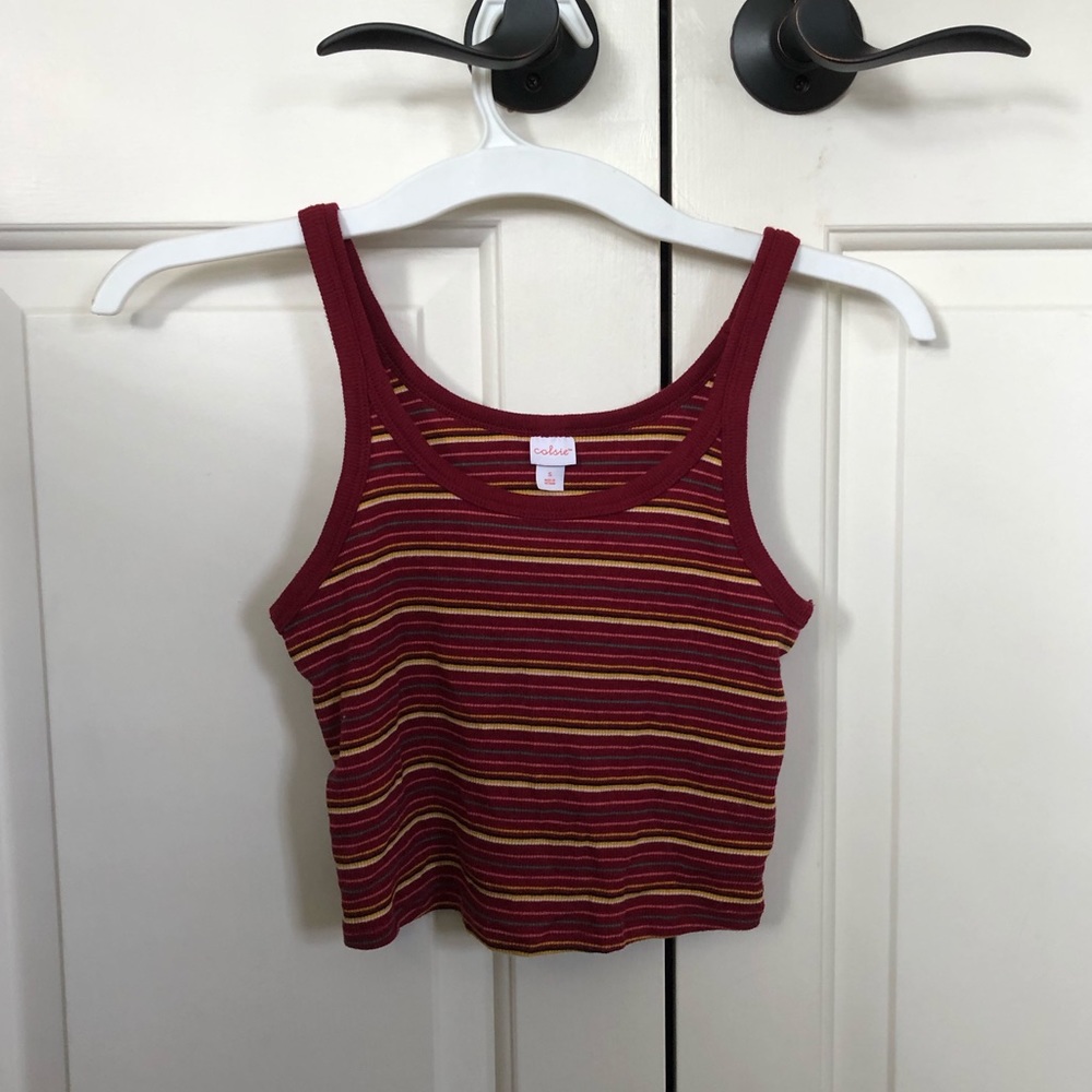 Colsie Striped Tank